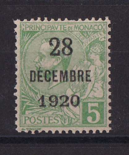 MONACO    Y/T   n° 48   neuf **   1921