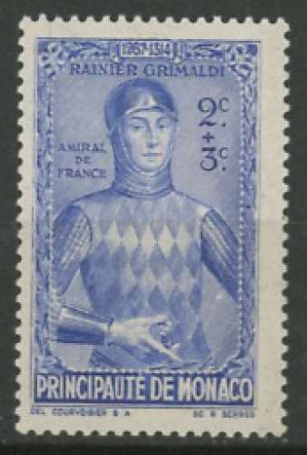 MONACO neuf * N ° 234   trace de charnière