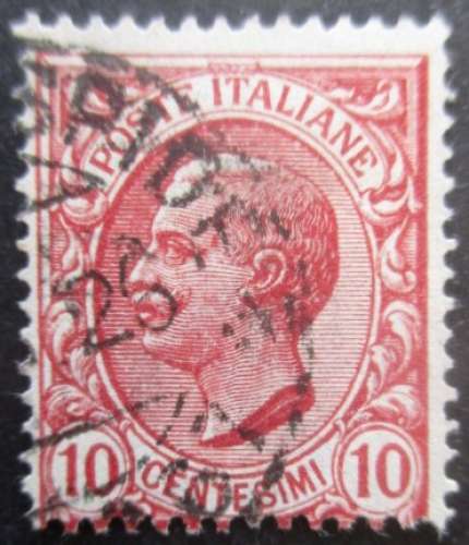 ITALIE N°77 Victor Emmanuel III oblitéré 