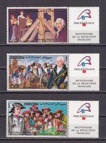 COMORES.   Y/T  n° 506A/506C    neuf **   1989