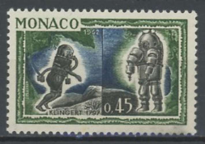 MONACO neuf * N ° 594   trace de charnière