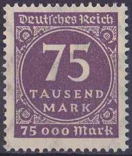 ALLEMAGNE REICH 1923 NEUF** MNH N° 293