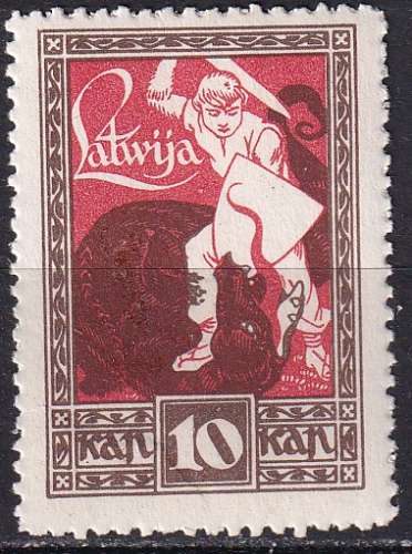 lettonie ... n° 39  neuf* ... 1919