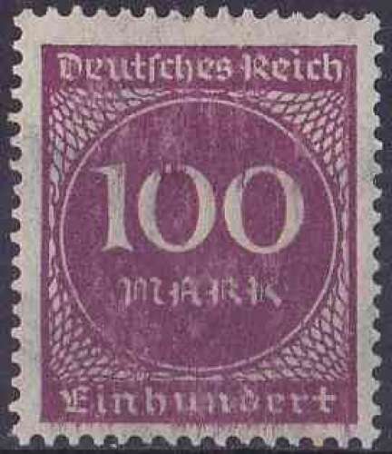 ALLEMAGNE REICH 1923 NEUF* charnière N° 243