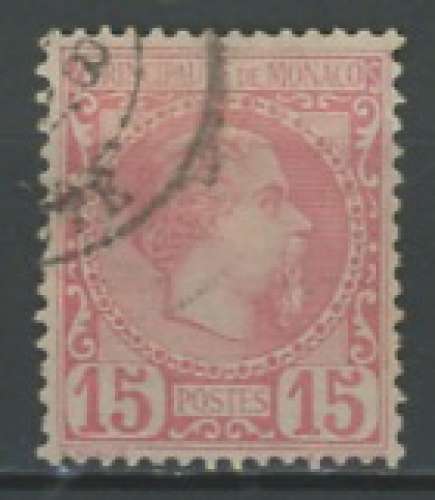 MONACO oblitéré N ° 5    
