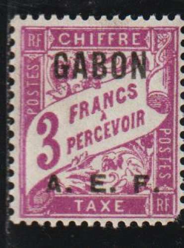 GABON Taxe - Y&T N° 11 GABON Taxe - Y&T N° 11