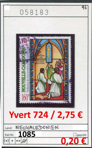 Nouvelle-Caledonie 1996 - Michel 1085 - Yvert 724 - oo oblit. - 
