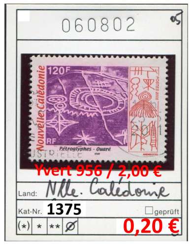Nouvelle-Caledonie 2005 - Michel 1375 - Yvert 956 - oo oblit. - 