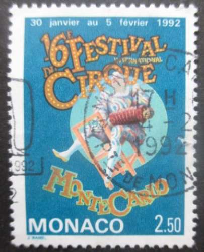 MONACO N°1810 cirque de Monte Carlo oblitéré