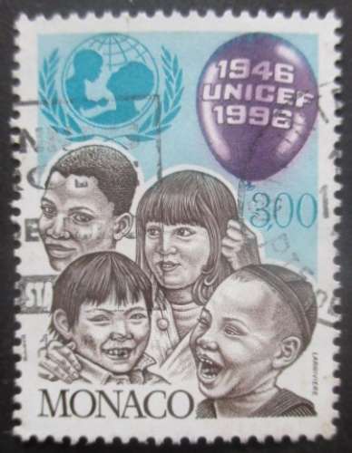 MONACO N°2065 UNICEF oblitéré