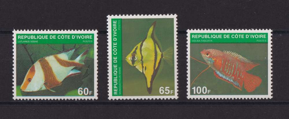 COTE D'IVOIRE  Y/T    n° 544/546   neuf **   1980