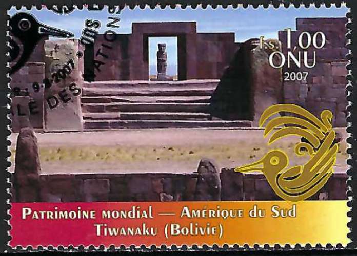 Nations Unies (Genève) - 2007 - Y & T n° 587 - O.