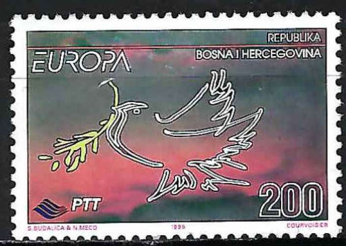 Bosnie-Herzégovine - 1995 - Y & T n° 162 - Europa - MH