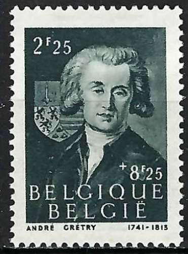 Belgique - 1944 - Y & T n° 667 - MH