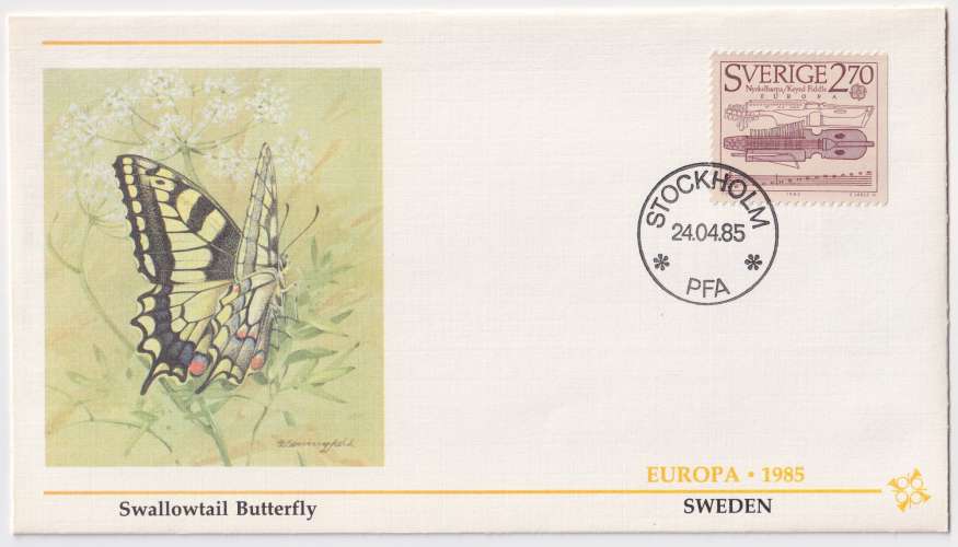 Suede FDC 1985 Y&T 1311 - Europa (scan dos) 
