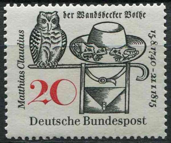 ALLEMAGNE RFA 1965 NEUF** MNH N° 329