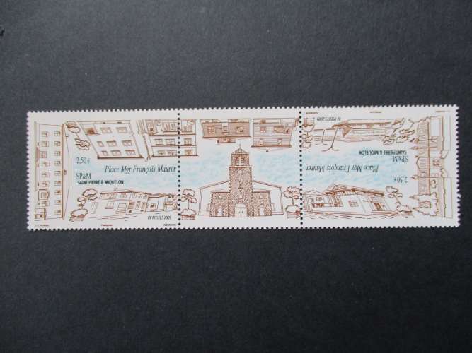 Saint Pierre & Miquelon y & t triptyque 953 & 954 ** 2009
