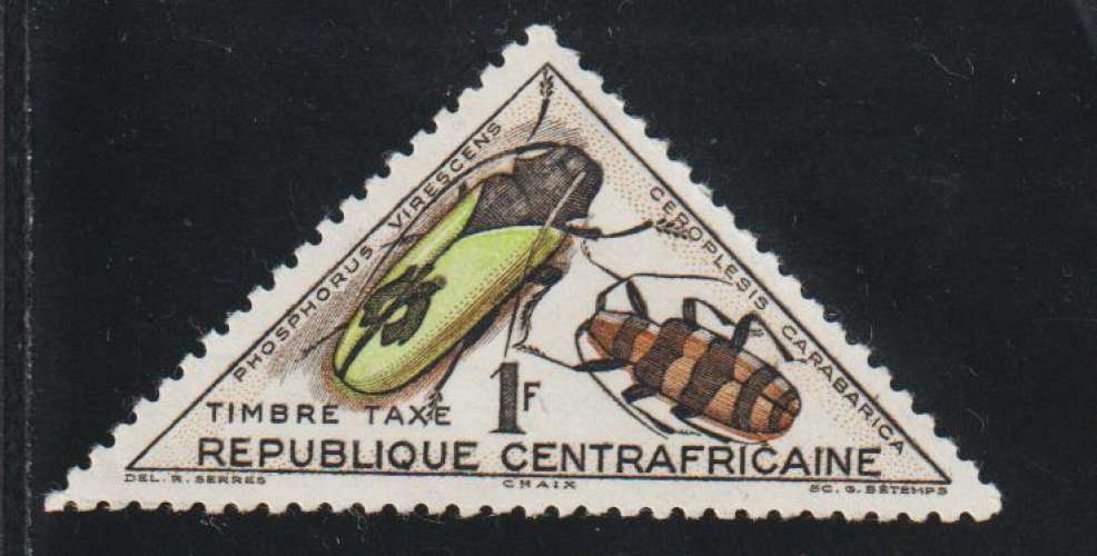 CENTRAFRIQUE Taxe - Y&T N° 4