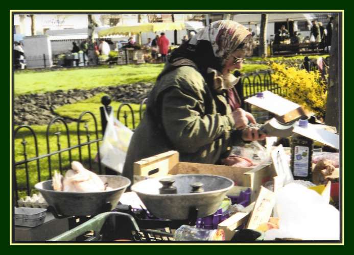 CPM MALO LES BAINS (59) Marché, Mme F. Delamaere 2005, neuve, Ed. CPC 500 Expl. 