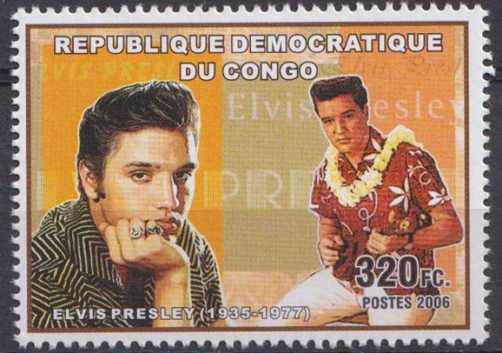 Congo 2006 Y&T 1727 neuf * sans gomme - Musique rock 