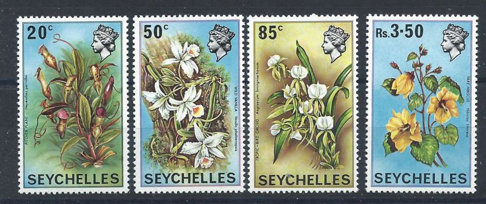 Seychelles N°275/78** (MNH) 1970 - Flore 