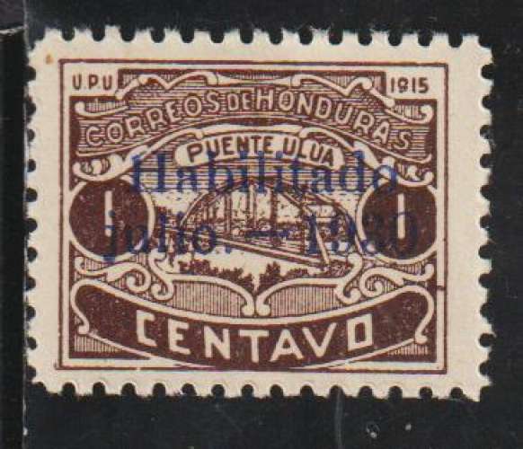 HONDURAS 1930 -  Y&T N° 226**