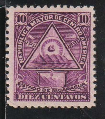 NICARAGUA 1898 -  Y&T N° 103
