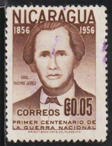 NICARAGUA 1956 -  Y&T N° 792
