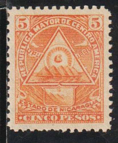 NICARAGUA 1898 -  Y&T N° 109