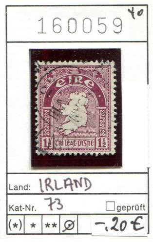 Irlande 1940 -  Michel 73 - oo oblit.