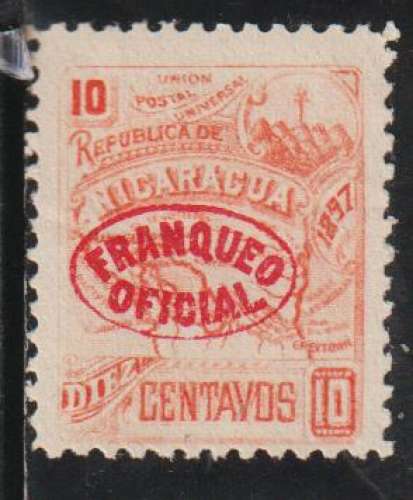 NICARAGUA Service -  Y&T N° 74* NICARAGUA Service -  Y&T N° 74*