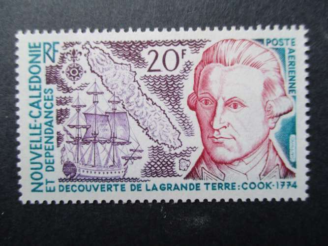 Nouvelle Calédonie y & t poste aerienne 154 ** 1974