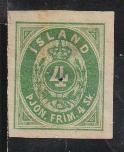 ISLANDE Service -  Y&T N° 1B