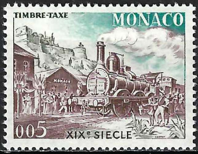 Monaco - 1960 - Y & T n° 58 Timbres-taxe - MH