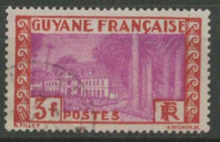 GUYANE oblitéré N° 130