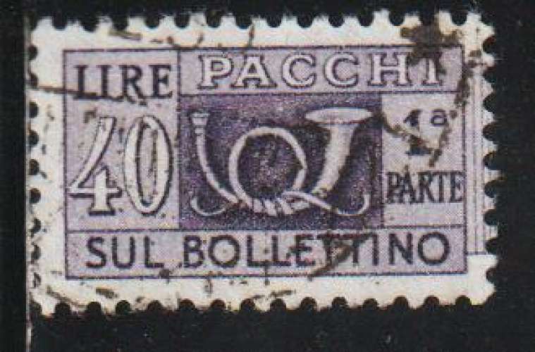ITALIE Colis postaux -  Y&T N° 77 ITALIE Colis postaux -  Y&T N° 77