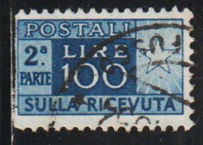 ITALIE Colis postaux -  Y&T N° 80