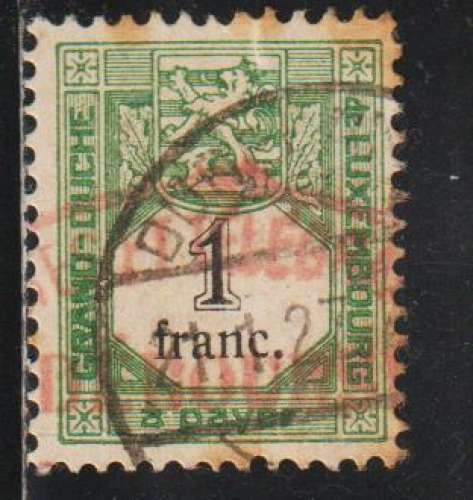 LUXEMBOURG Taxe - Y&T  N° 7