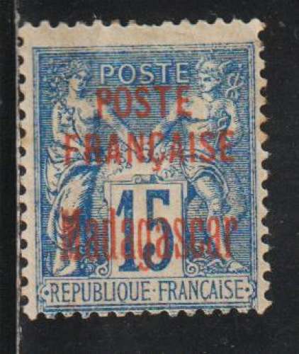 MADAGASCAR 1895 - Y&T  N° 16