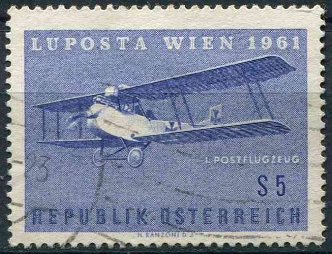 AUTRICHE 1961 OBLITERE Poste aérienne N° 62