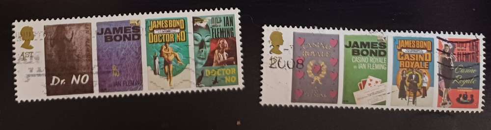 GB 2008 JAMES BOND 1st  YT 2965 / 2966