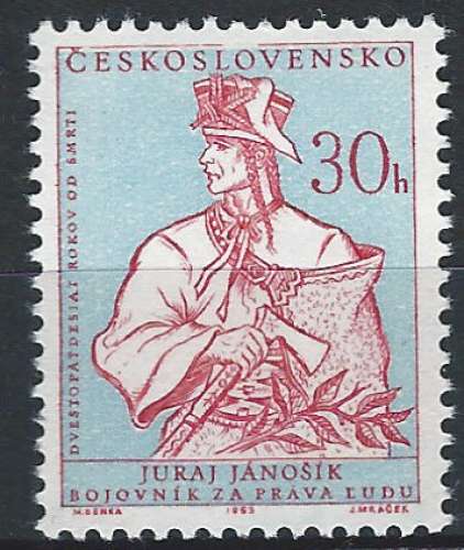 Tchécoslovaquie - 1963 - Y & T n° 1262 - MNH