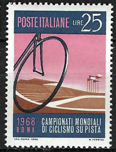 Italie - 1968 - Y & T n° 1017 - MH