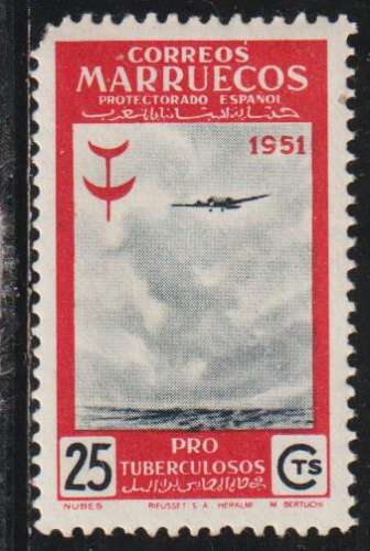 MAROC espagnol P.A. - Y&T  N° 73