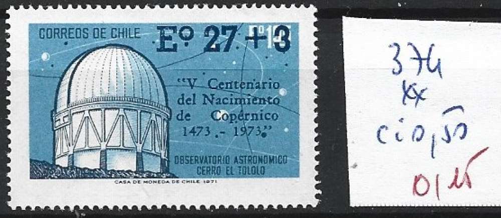 COLOMBIE 374 ** côte 0.50 € 
