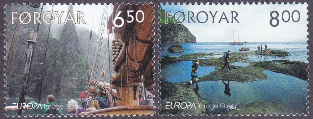 CEPT / Europa 2004 Féroe n° 493 et 494 ** Les vacances