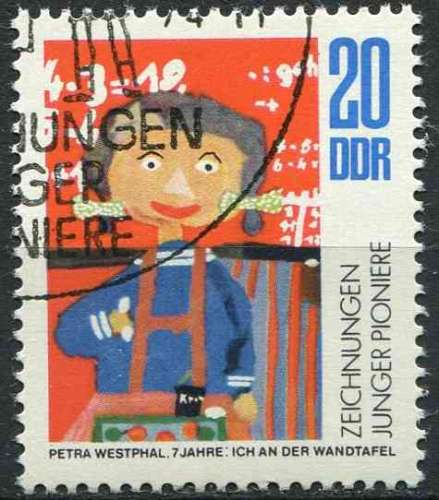 ALLEMAGNE RDA 1974 OBLITERE N° 1670