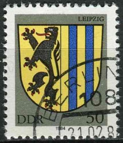 ALLEMAGNE RDA 1984 OBLITERE N° 2490