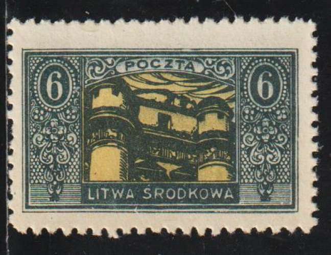 LITUANIE CENTRALE 1921 - Y&T N° 33**