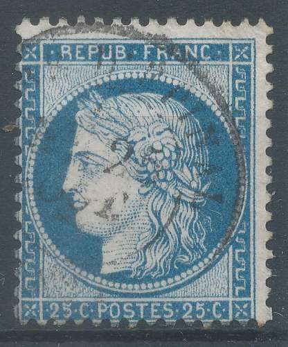 Lot n°85202 n°60, indice ?, Oblitéré cachet à date GARE D'EPINAL(82).